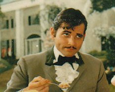 Richard Council as a Clark Gable look-alike for Cheerios.