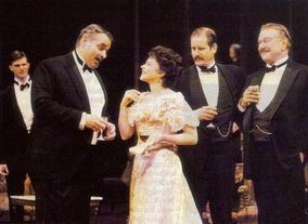 Marshall in THE LITTLE FOXES at Lincoln Center with Stockard Channing