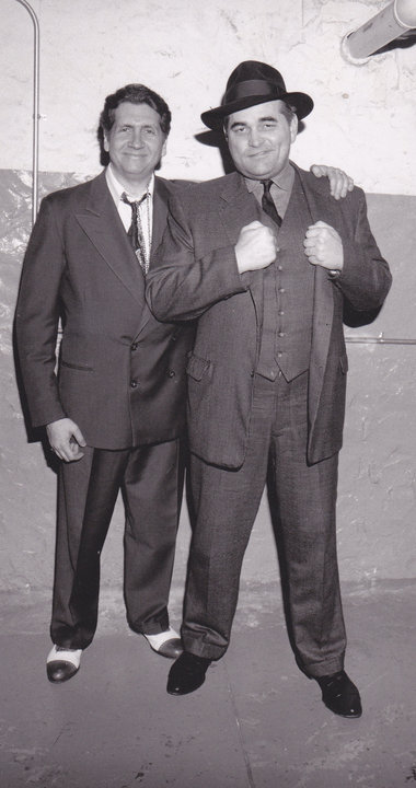 Jon Korkes as Scalso and Richard Council as Blue in CONVERSATIONS WITH MY FATHER by Herb Gardner on Broadway at the Royale Theatre 1993.