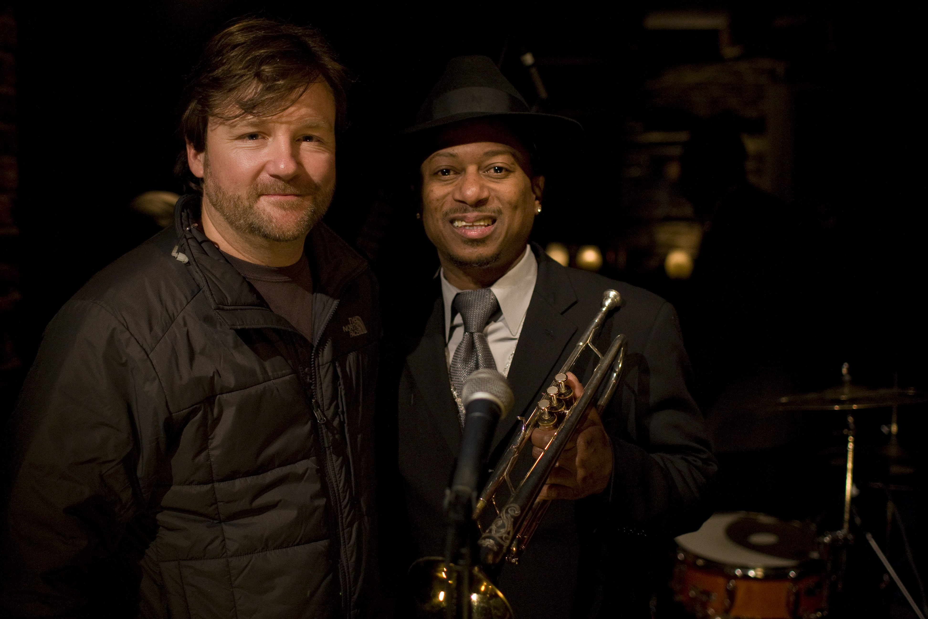 On the set of SO UNDERCOVER, with the great Kermit Ruffins