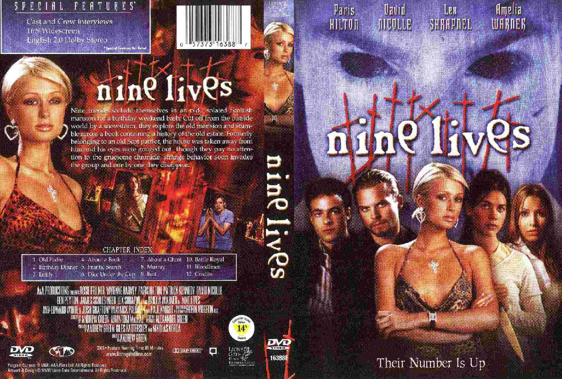 'Nine Lives' this was real horror, Paris Hilton at her worst. Production design by Nick Palmer.