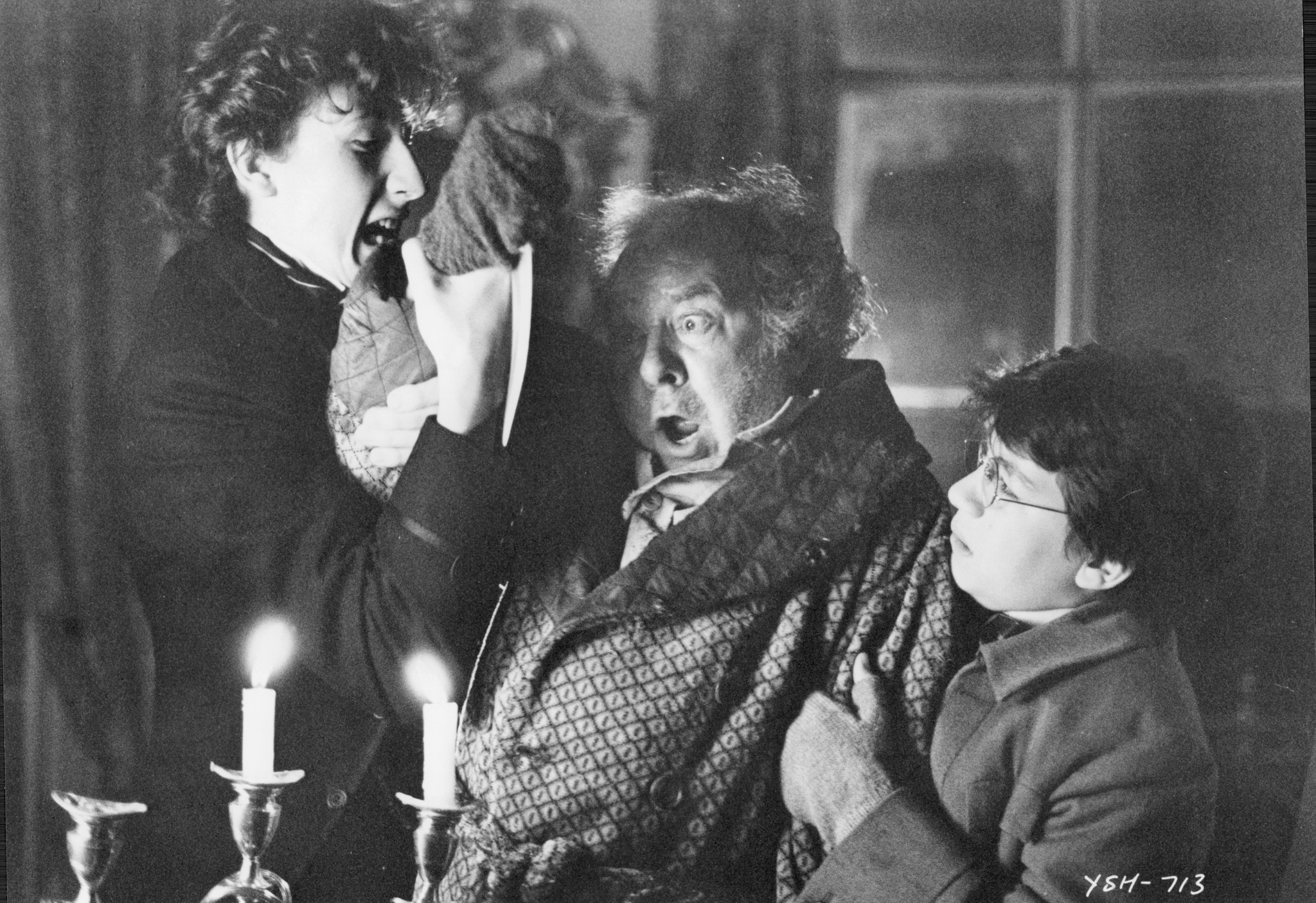 Still of Alan Cox, Freddie Jones and Nicholas Rowe in Young Sherlock Holmes (1985)