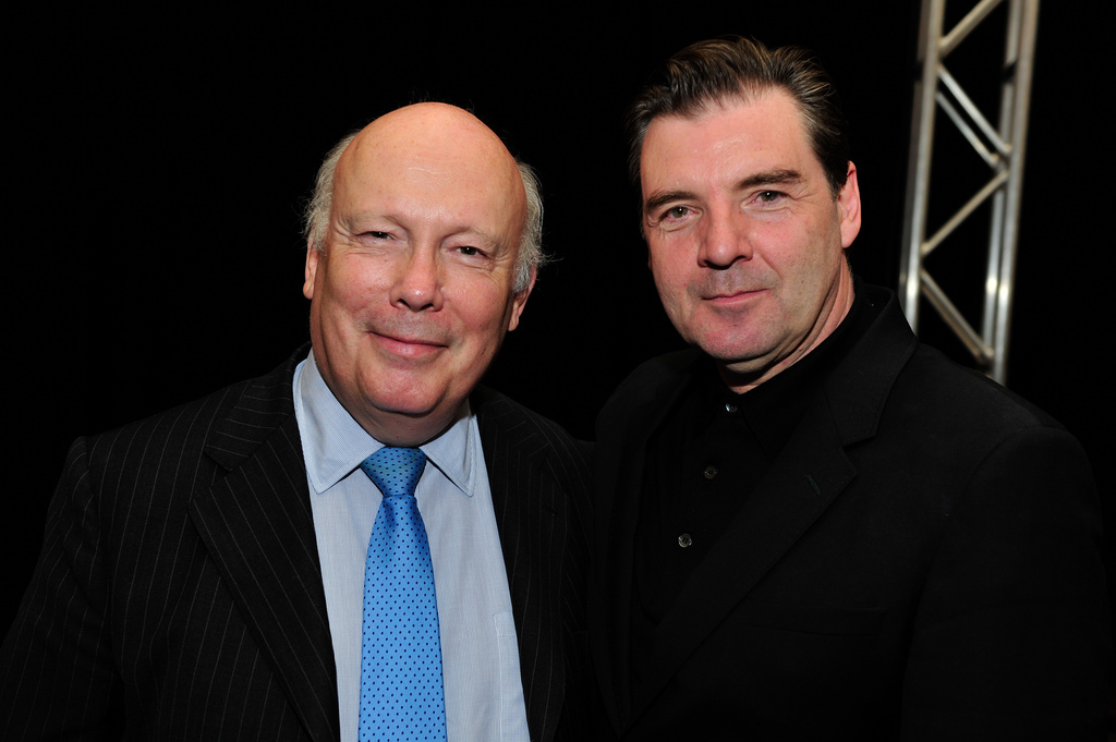 Brendan Coyle and Julian Fellowes at event of Downton Abbey (2010)