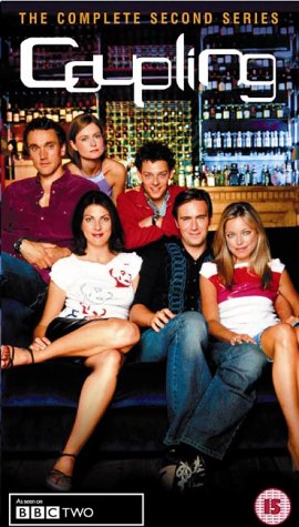 Sarah Alexander, Gina Bellman, Richard Coyle, Jack Davenport, Kate Isitt and Ben Miles in Coupling (2000)