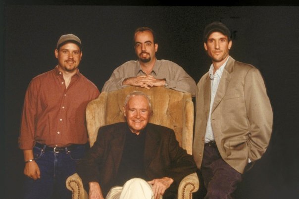 Jack Lemmon with Paul J. Coyne (center), The Living Century