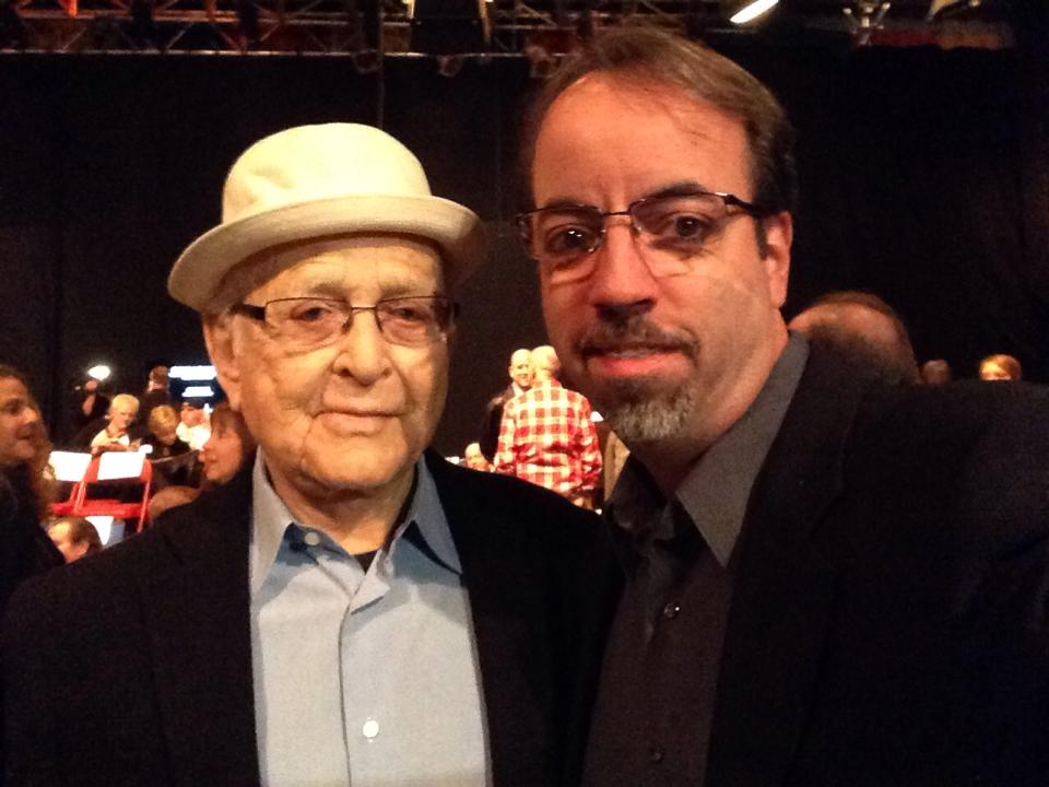 All in the Family's Norman Lear, with Beyond Scared Straight Executive Producer Paul J. Coyne.