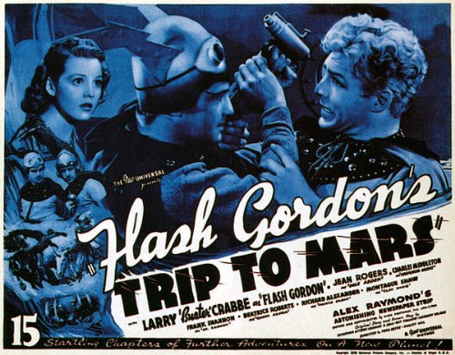 Richard Alexander, Buster Crabbe and Jean Rogers in Flash Gordon's Trip to Mars (1938)