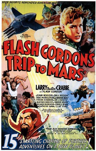 Buster Crabbe and Charles Middleton in Flash Gordon's Trip to Mars (1938)