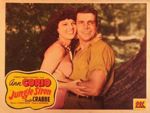 Ann Corio and Buster Crabbe in Jungle Siren (1942)