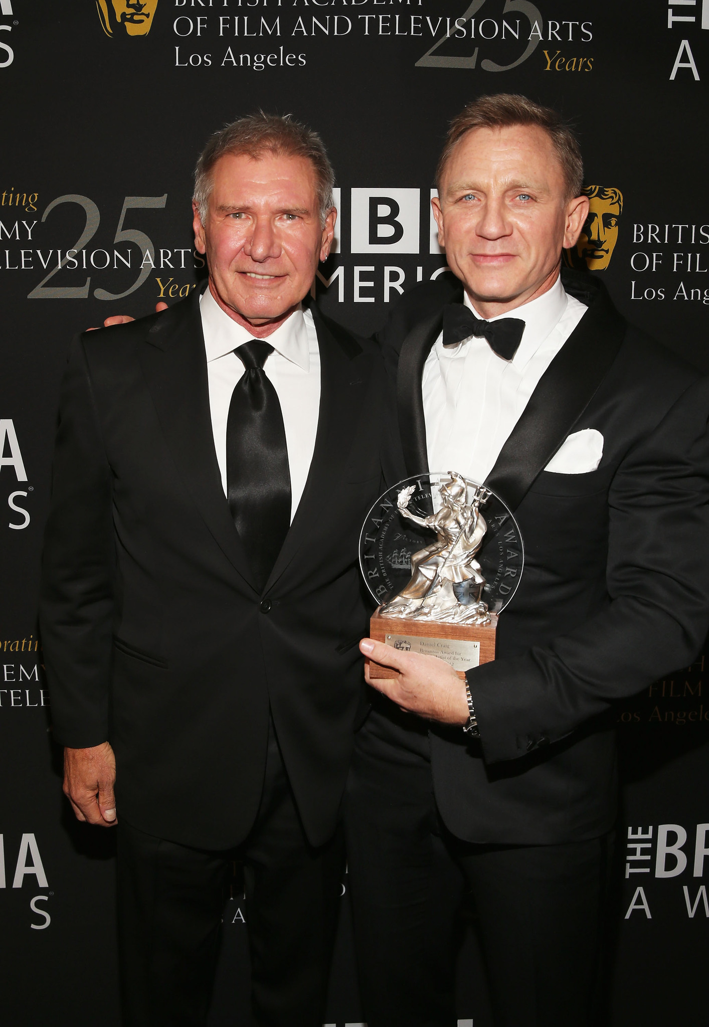 Harrison Ford and Daniel Craig
