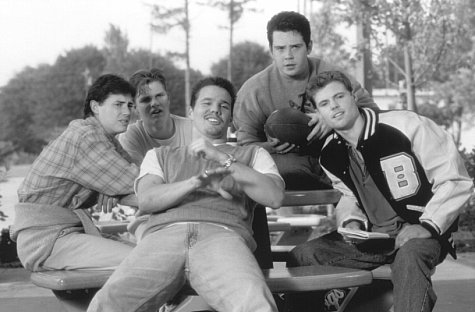 Still of Dylan Bruno, Zachery Ty Bryan, Eli Craig, Jason London and Justin Urich in The Rage: Carrie 2 (1999)