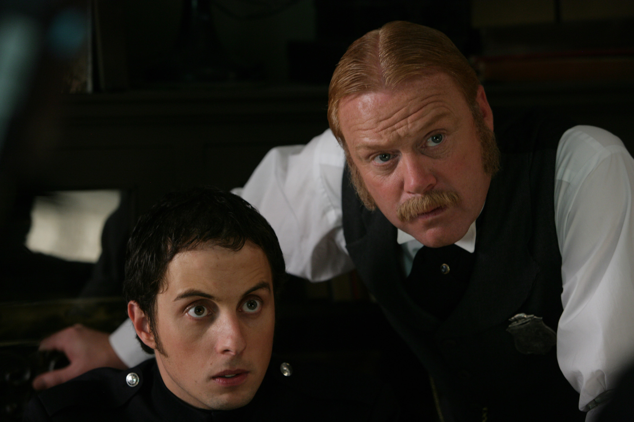 Still of Thomas Craig and Jonny Harris in Murdoch Mysteries (2008)