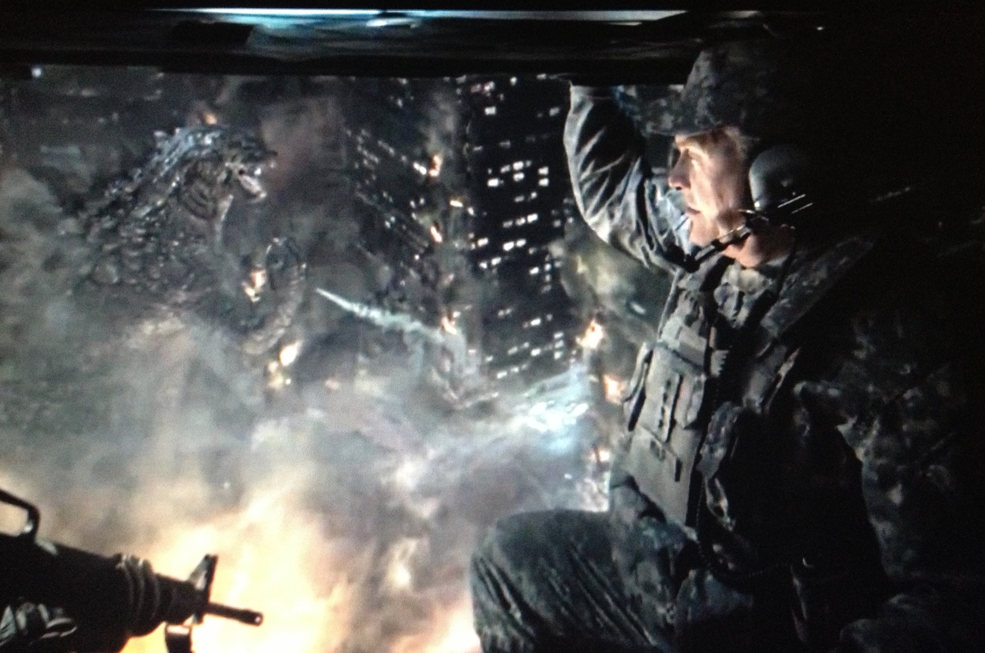 Robert Craighead and GODZILLA in Fiat/Godzilla Commercial 2014