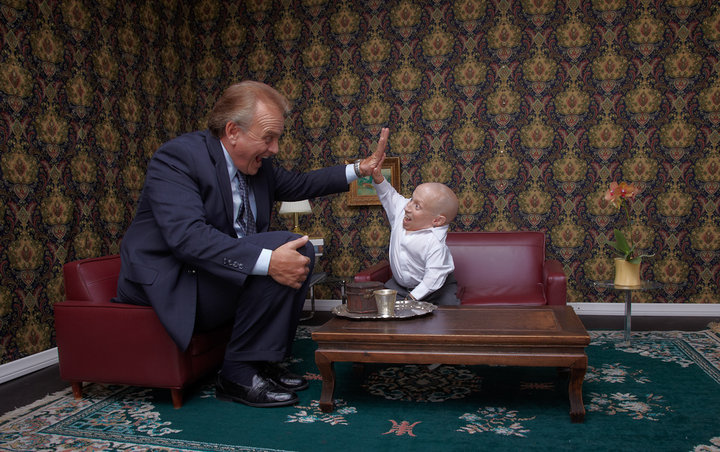 Robert Craighead and Verne Troyer