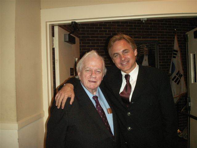 Grant Cramer and Charles Durning in Worcester, Mass.