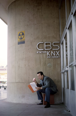 Bob Crane at CBS station KNX on Sunset
