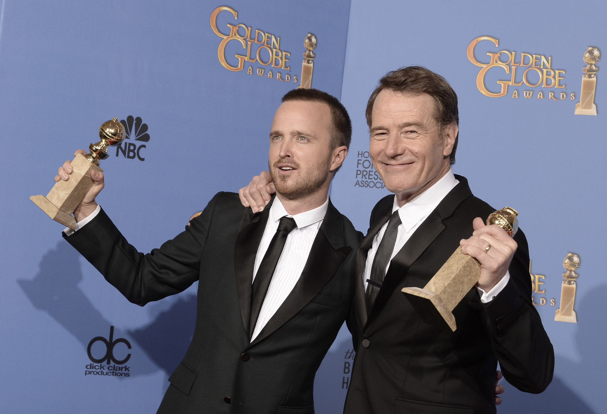 Bryan Cranston and Aaron Paul