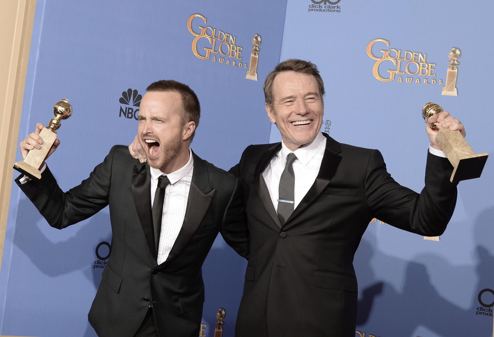 Bryan Cranston and Aaron Paul