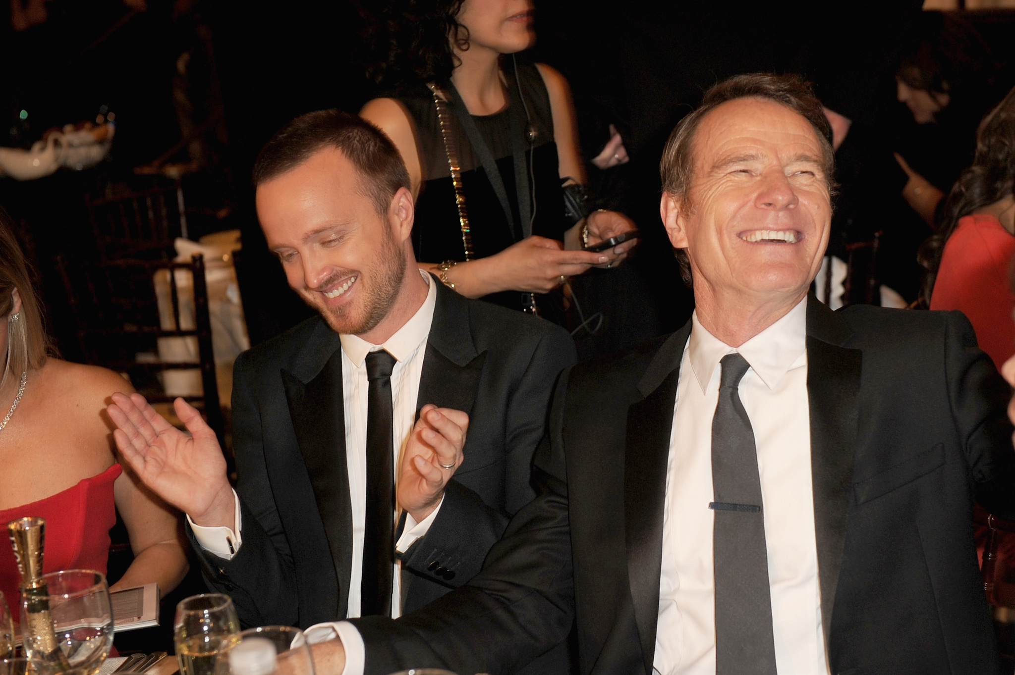 Bryan Cranston and Aaron Paul