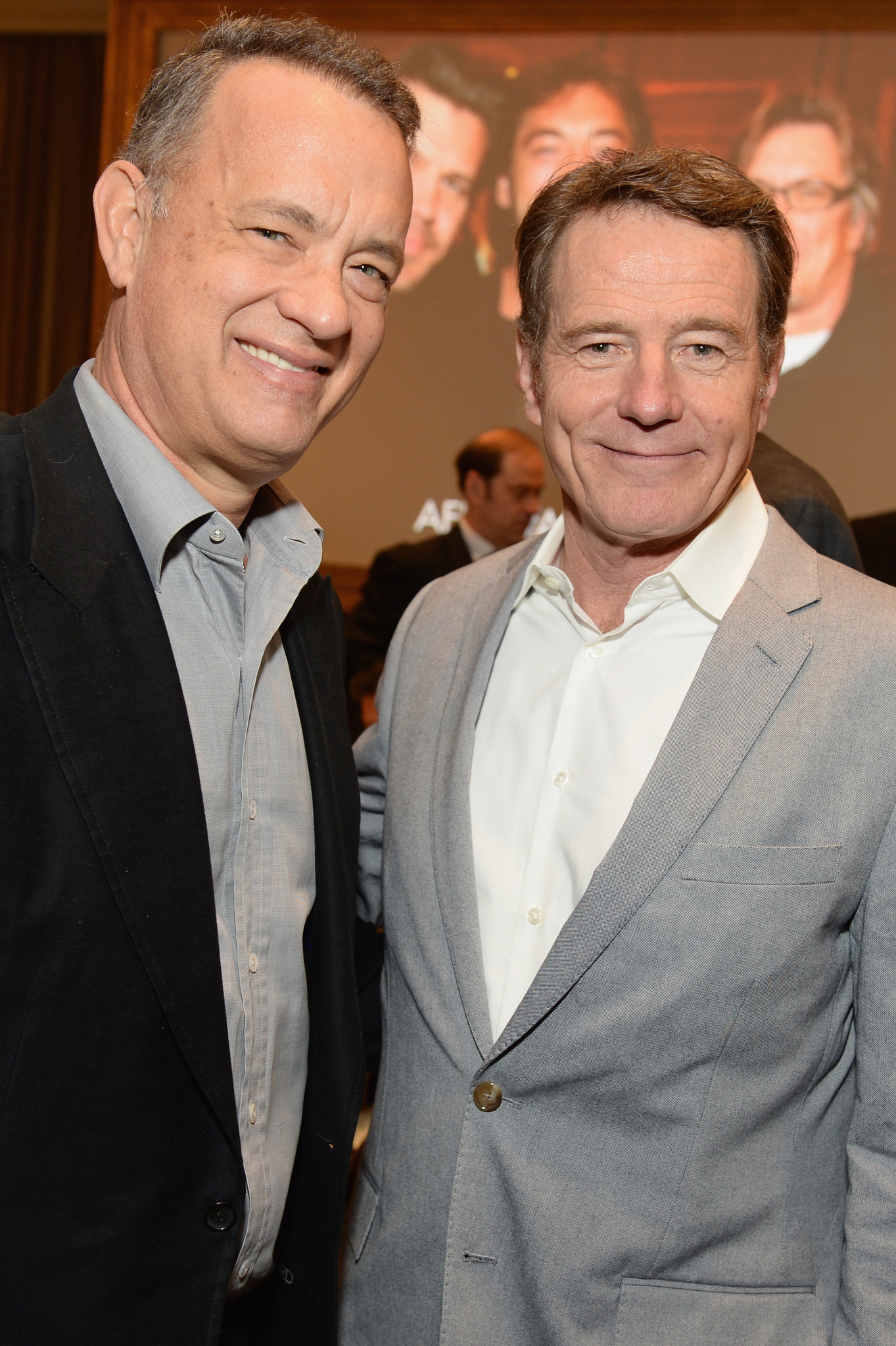 Tom Hanks and Bryan Cranston