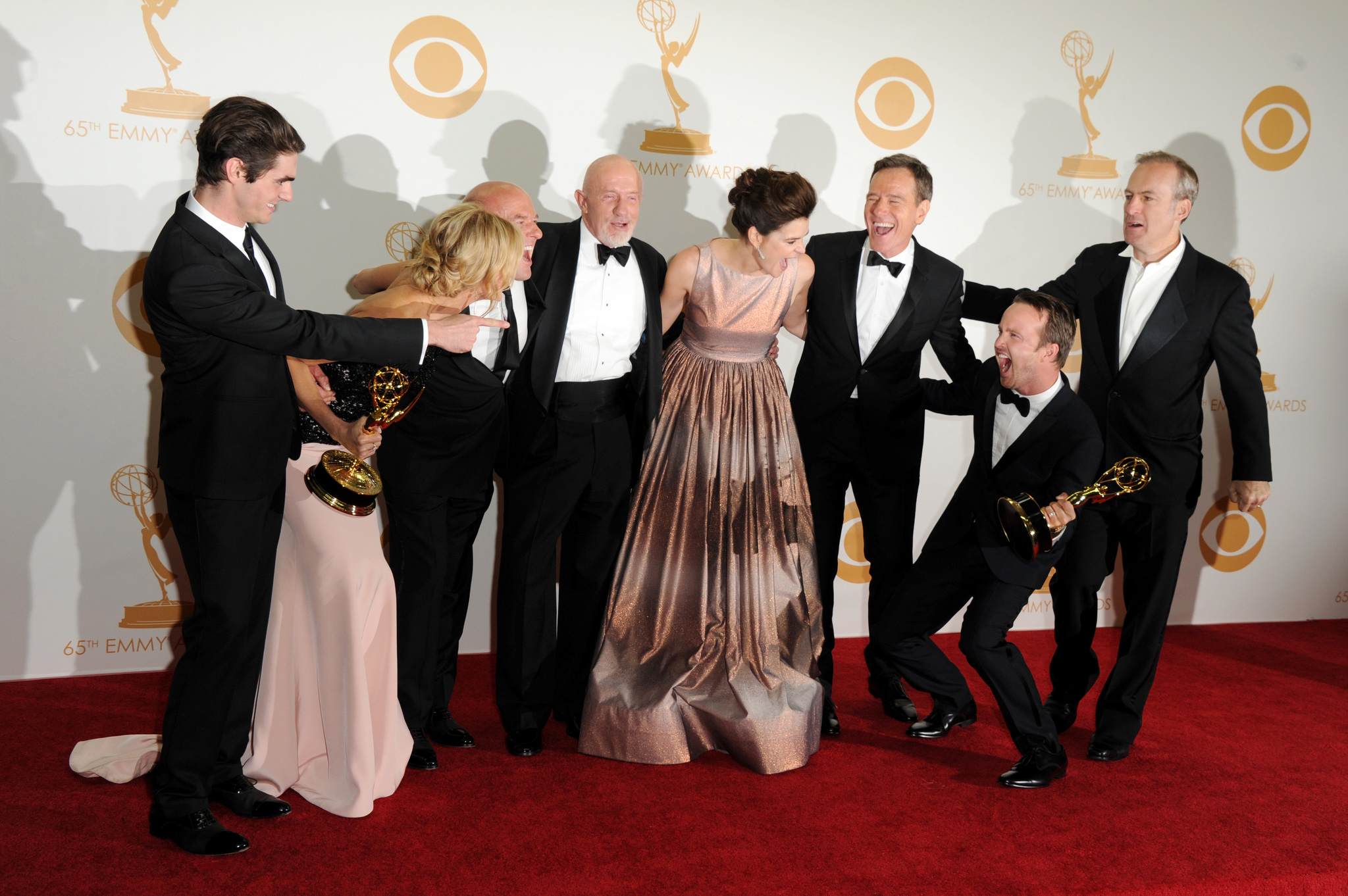 Jonathan Banks, Bryan Cranston, Anna Gunn, Dean Norris, Bob Odenkirk, Aaron Paul, Betsy Brandt and RJ Mitte