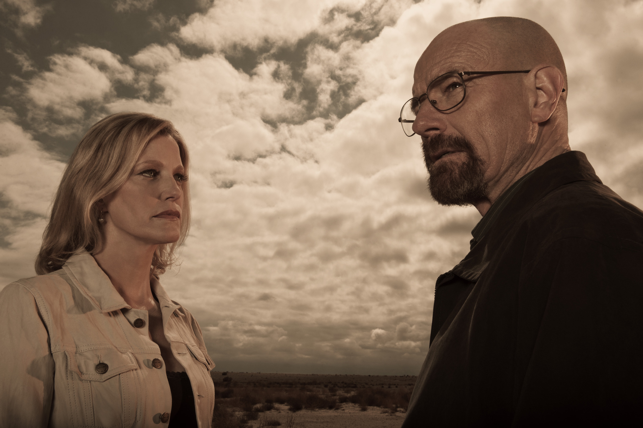 Still of Bryan Cranston and Anna Gunn in Brestantis blogis (2008)