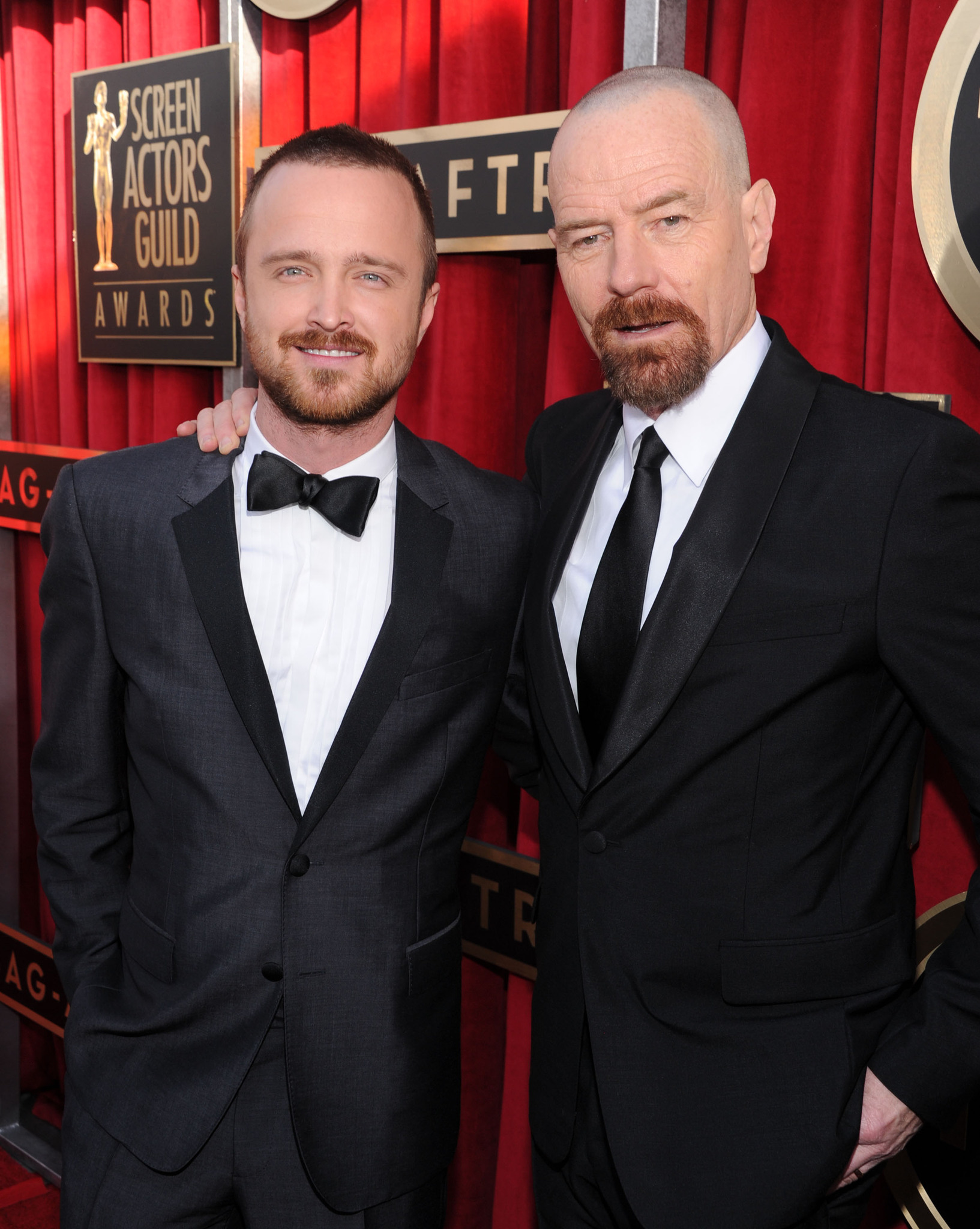 Bryan Cranston and Aaron Paul