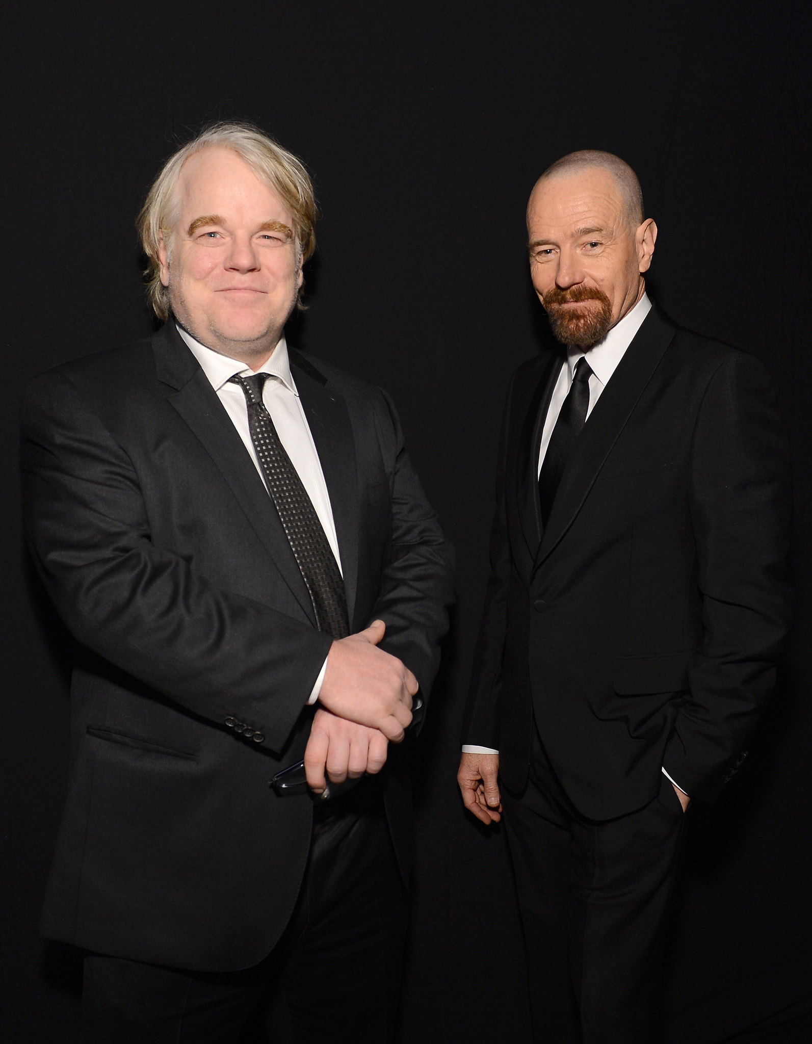 Philip Seymour Hoffman and Bryan Cranston