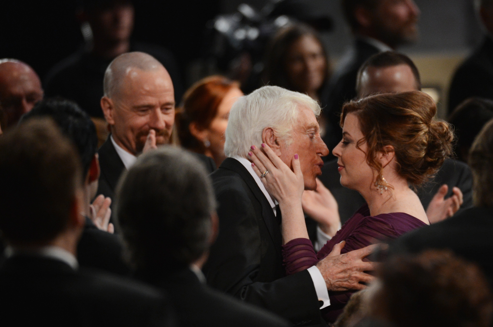 Dick Van Dyke, Bryan Cranston and Arlene Silver