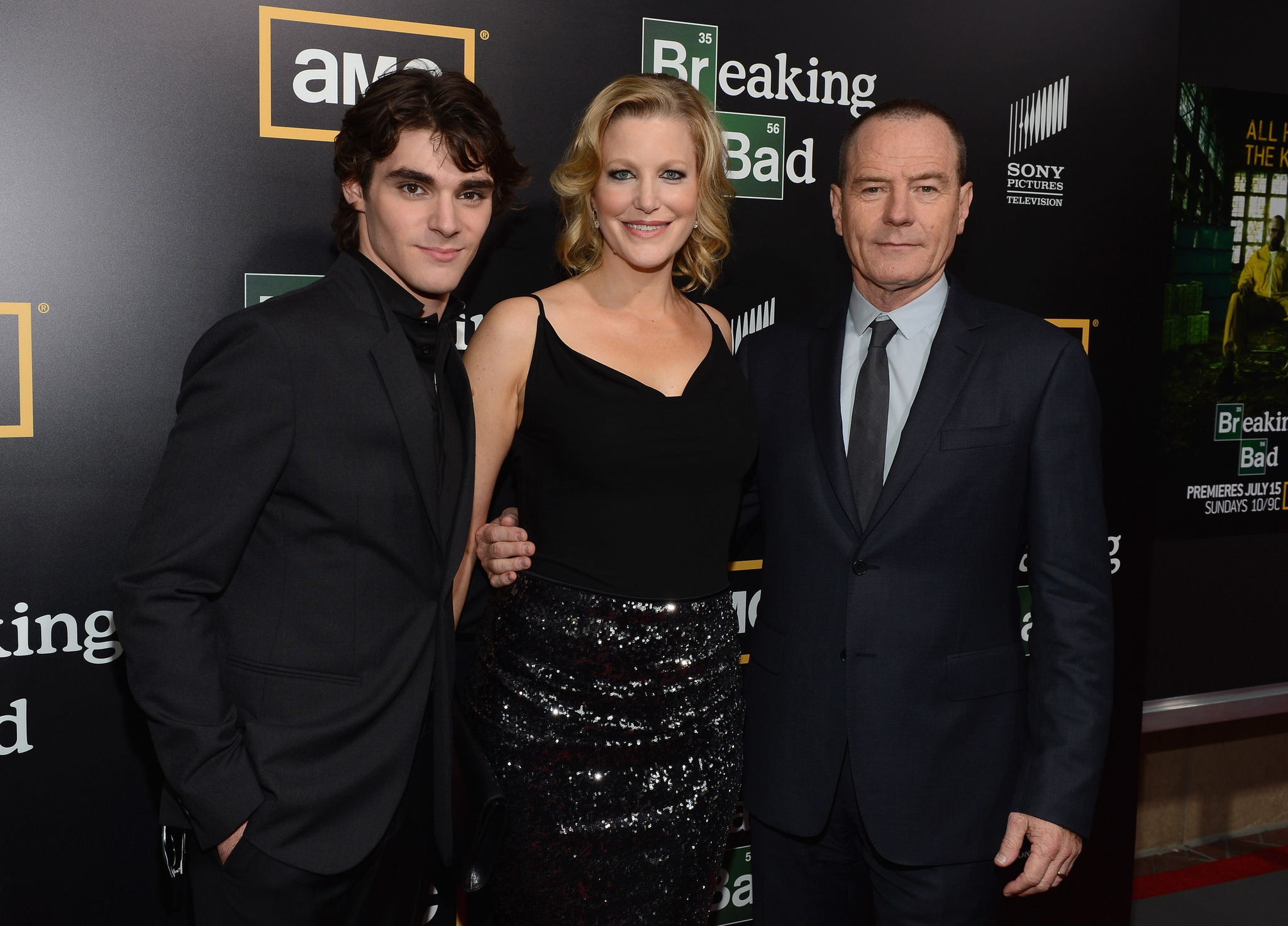 Bryan Cranston, Anna Gunn and RJ Mitte at event of Brestantis blogis (2008)