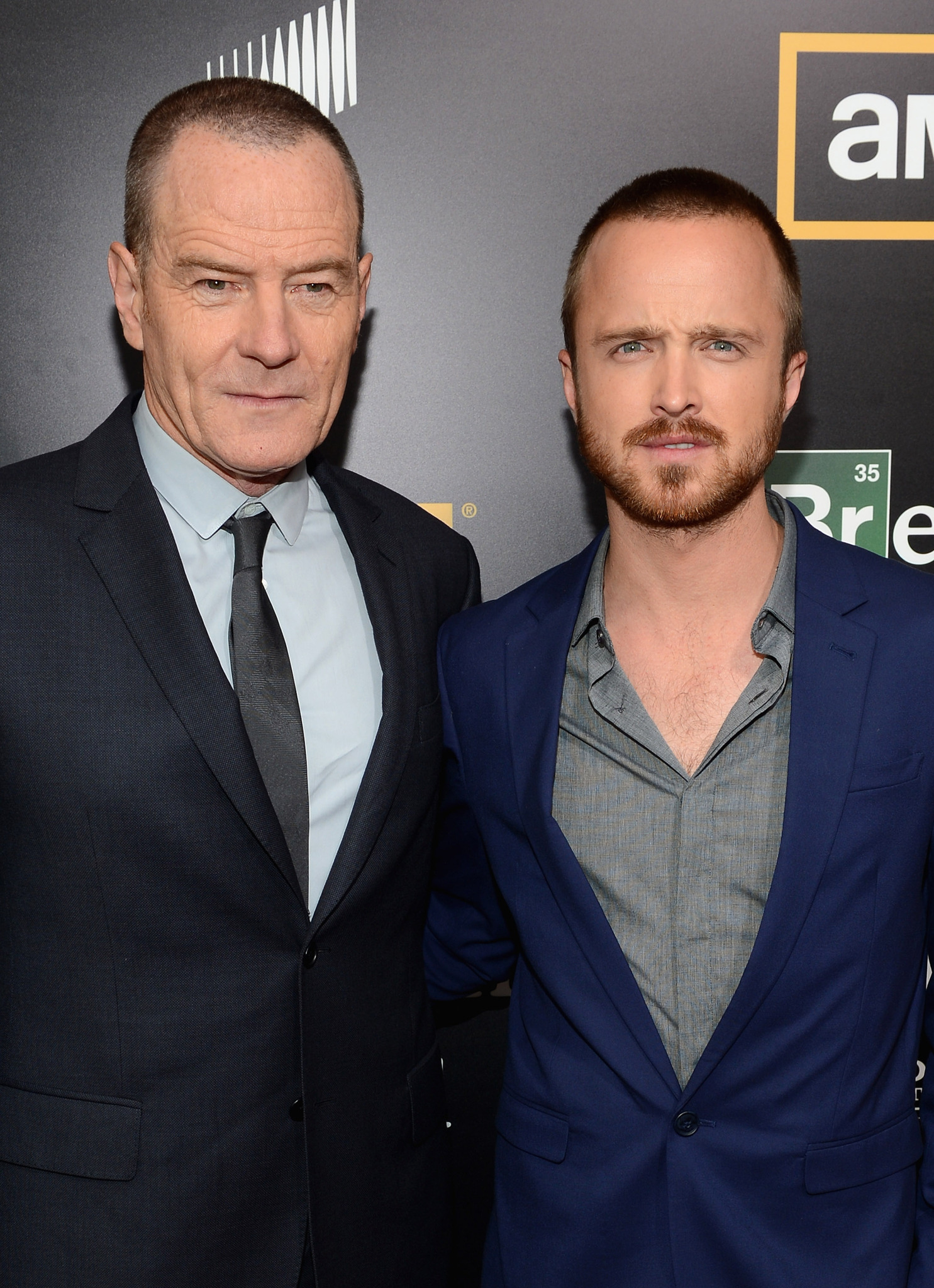 Bryan Cranston and Aaron Paul at event of Brestantis blogis (2008)