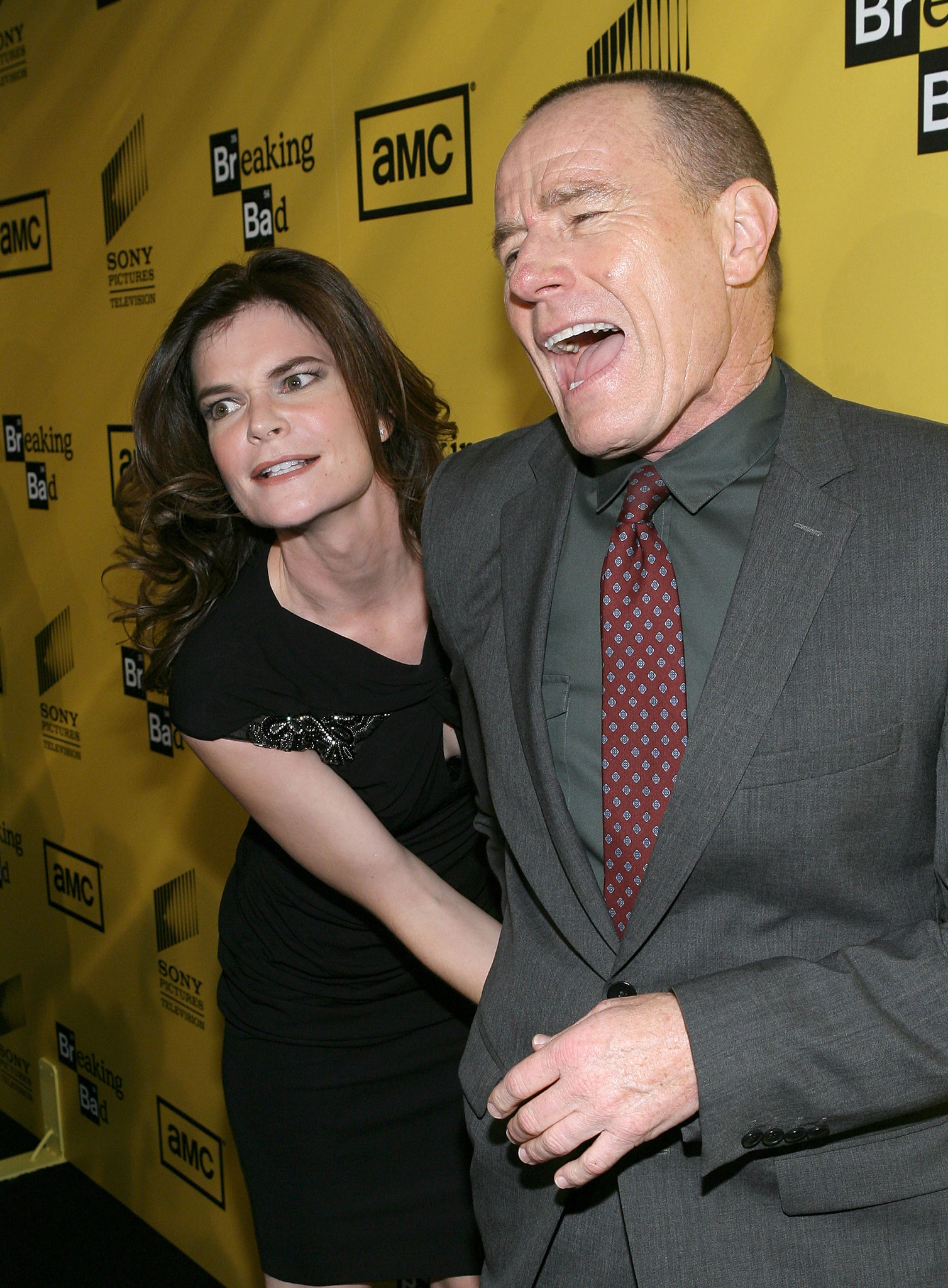 Bryan Cranston and Betsy Brandt at event of Brestantis blogis (2008)