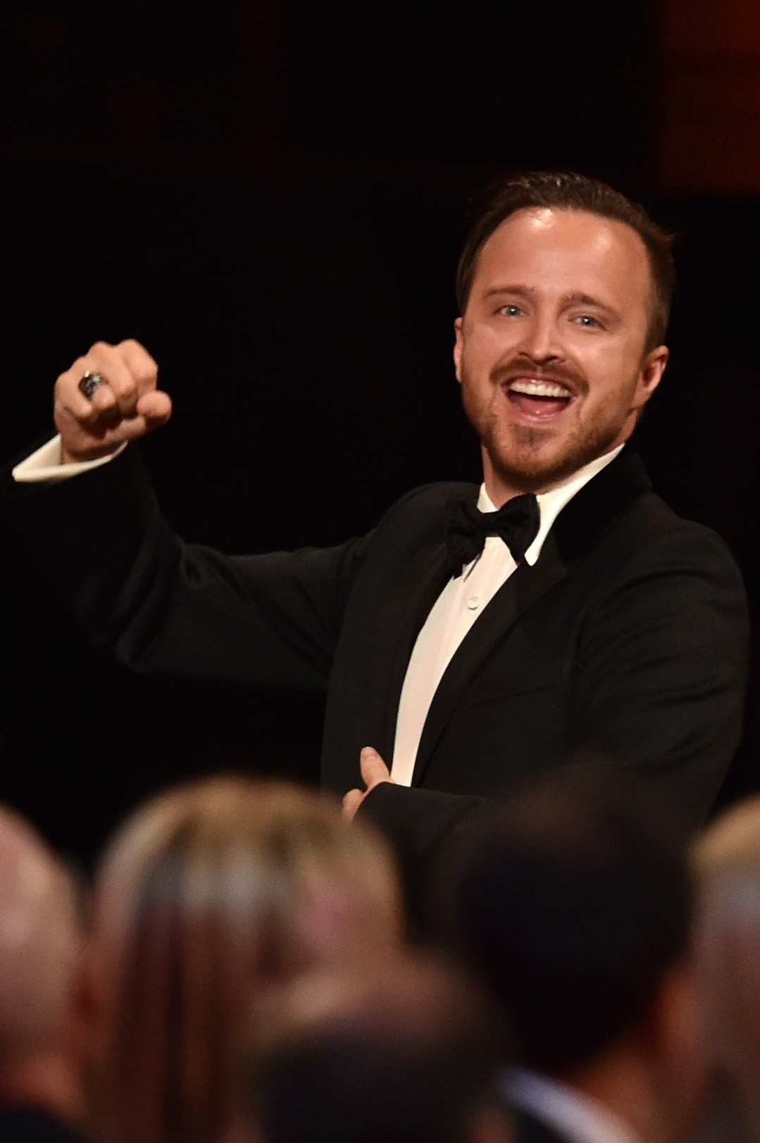 Bryan Cranston and Aaron Paul at event of The 66th Primetime Emmy Awards (2014)