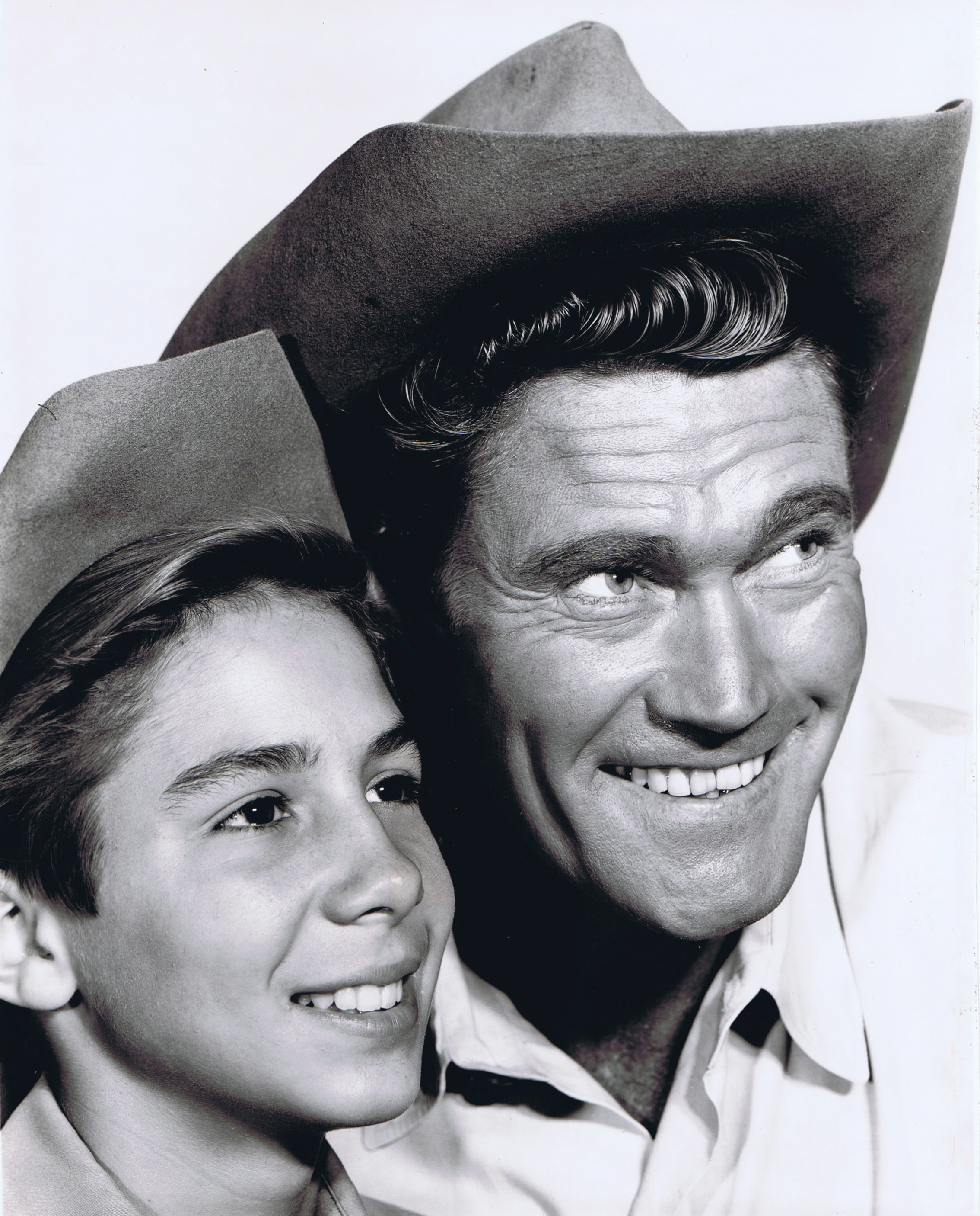 The Rifleman: Johnny Crawford and Chuck Connors