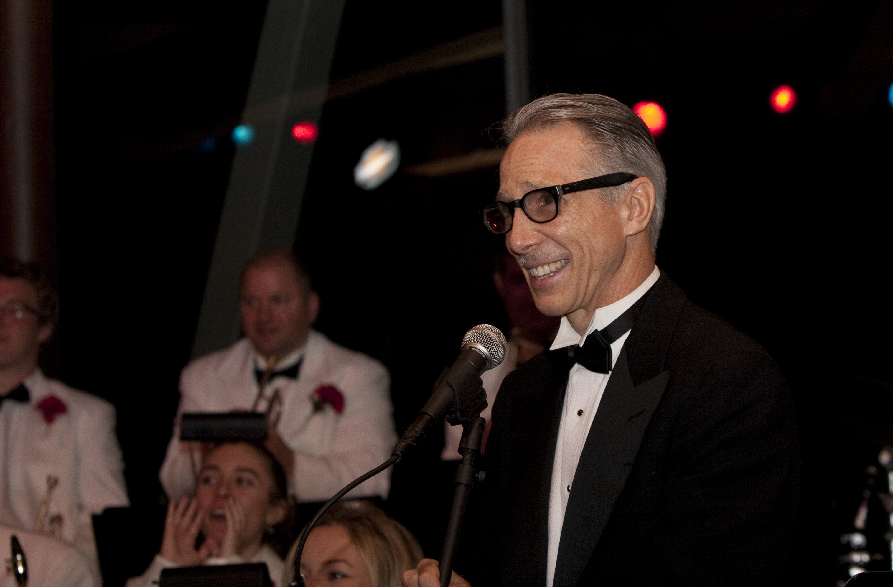 Johnny Crawford with his orchestra at Typhoon (Santa Monica, CA) on June 15, 2010.