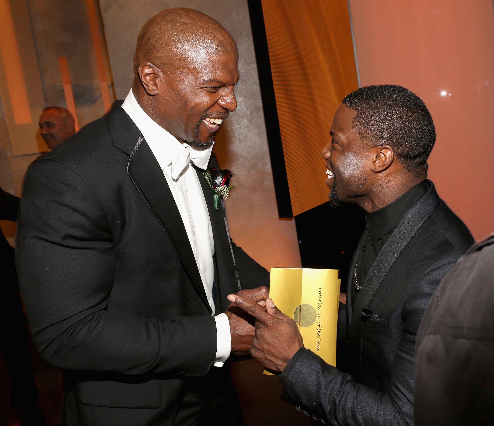 Terry Crews and Kevin Hart