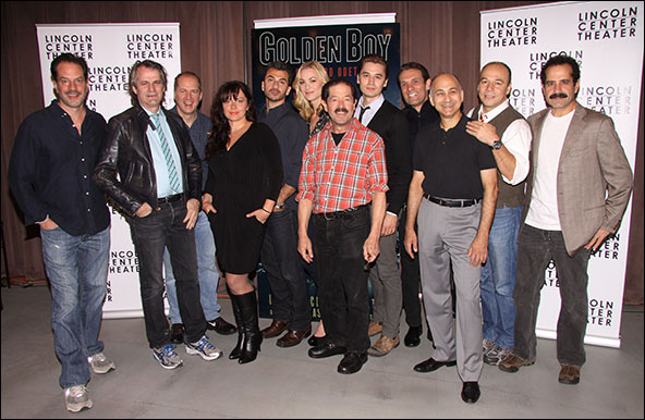 The cast of Lincoln Center's 75th Anniversary Production of Clifford Odet's 