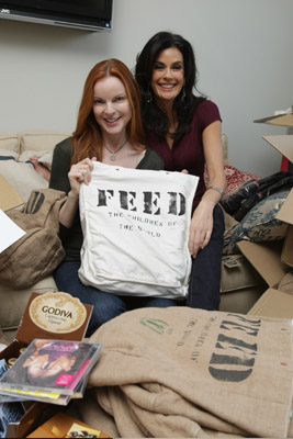 Teri Hatcher and Marcia Cross