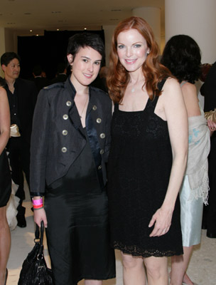 Marcia Cross and Rumer Willis