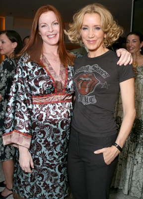 Felicity Huffman and Marcia Cross