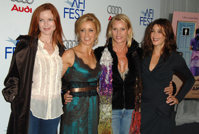 Teri Hatcher, Nicollette Sheridan, Felicity Huffman and Marcia Cross at event of Transamerica (2005)