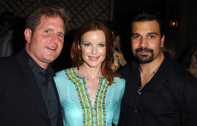 Ricardo Chavira and Marcia Cross