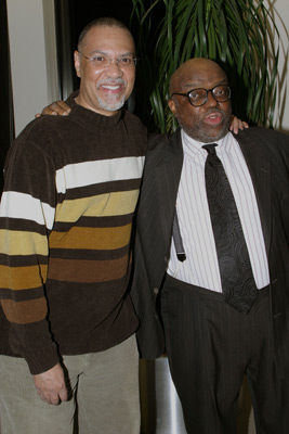 Stanley Crouch and Warrington Hudlin at event of How to Get the Man's Foot Outta Your Ass (2003)