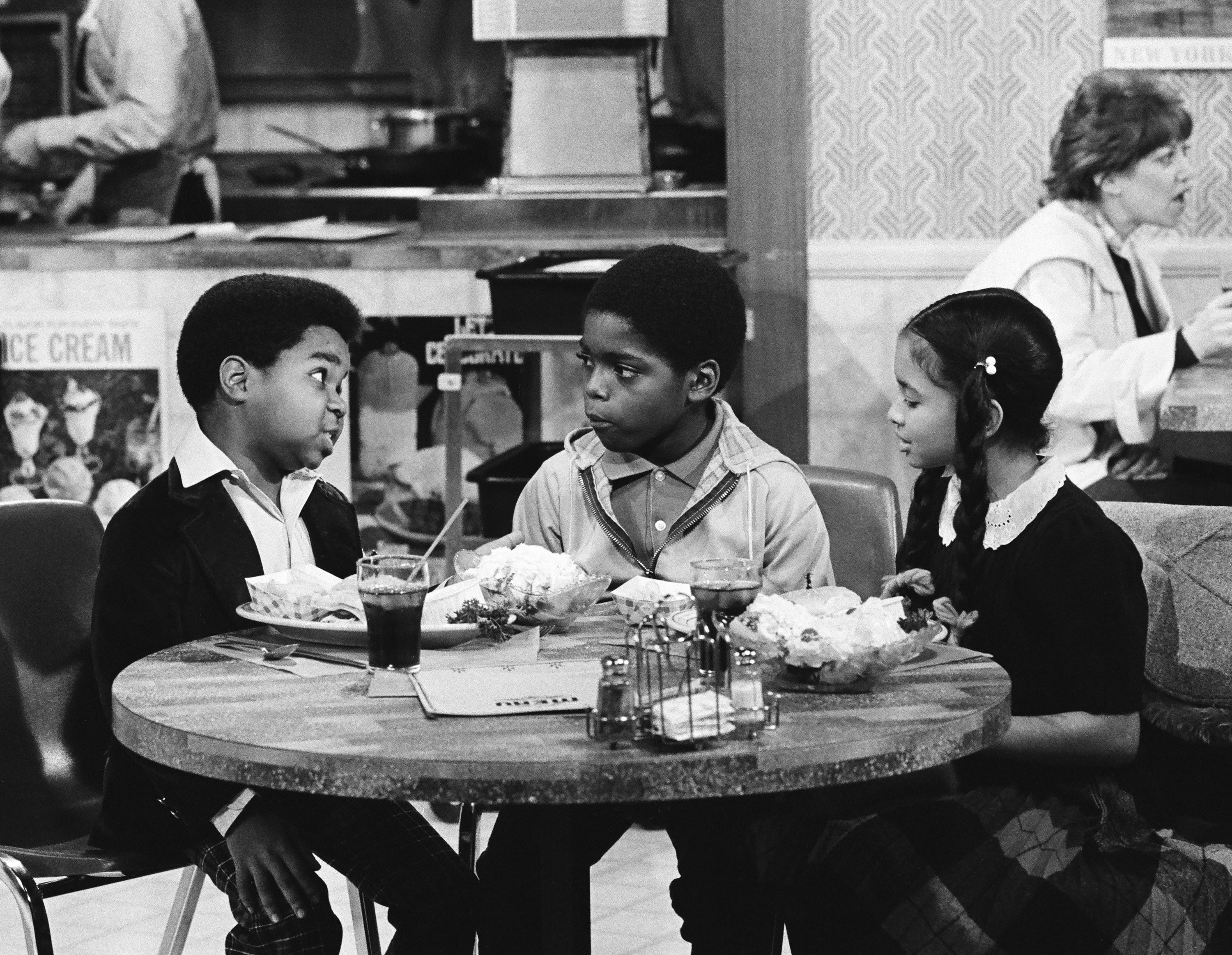 Still of Gary Coleman, Dena Crowder and Shavar Ross in Diff'rent Strokes (1978)