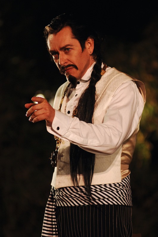 Malvolio, played by Jeremy Crutchley, in William Shakespeare's 