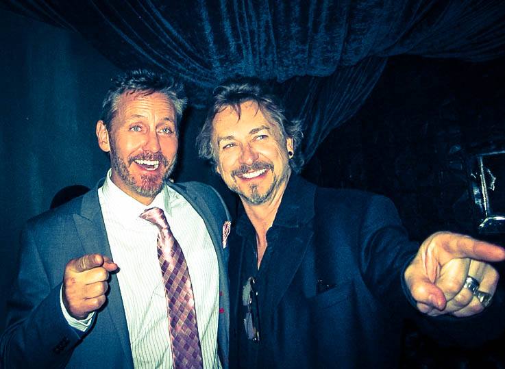 Charles Mesure and Jeremy Crutchley, Los Angeles, May 2015