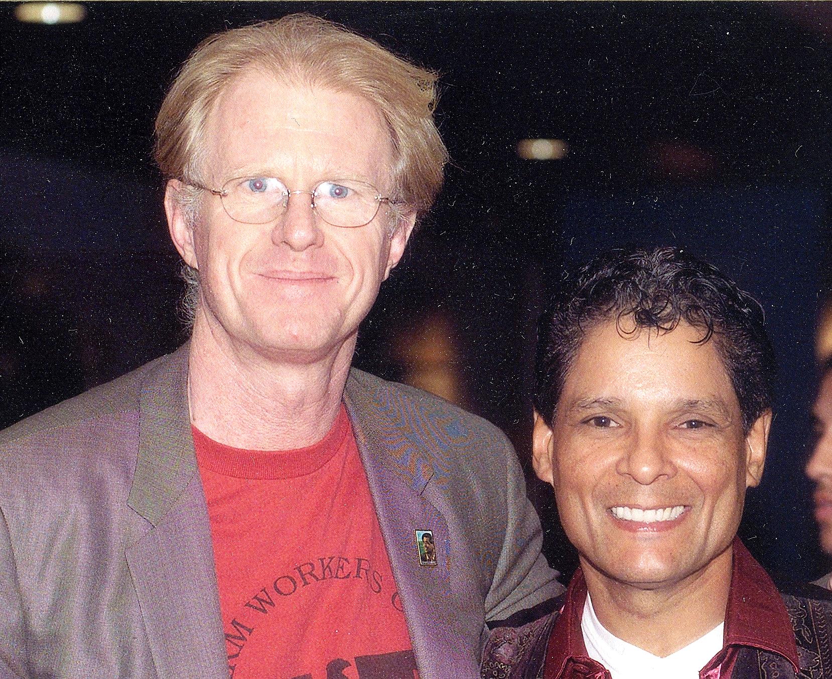 Josh Cruze and Ed Begley Jr at the Screen Actors Guild Latin Awards