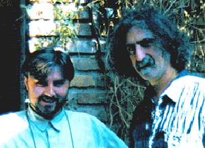 Gabor Csupo and Frank Zappa, Los Angeles 2002.