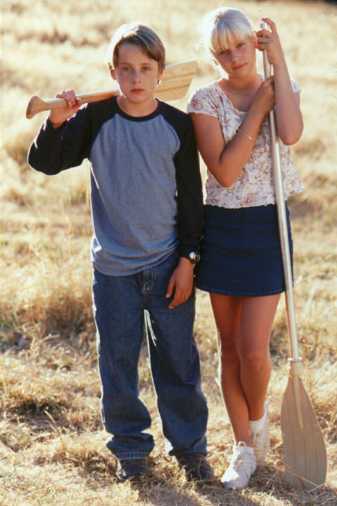 Still of Rory Culkin and Carly Schroeder in Mean Creek (2004)