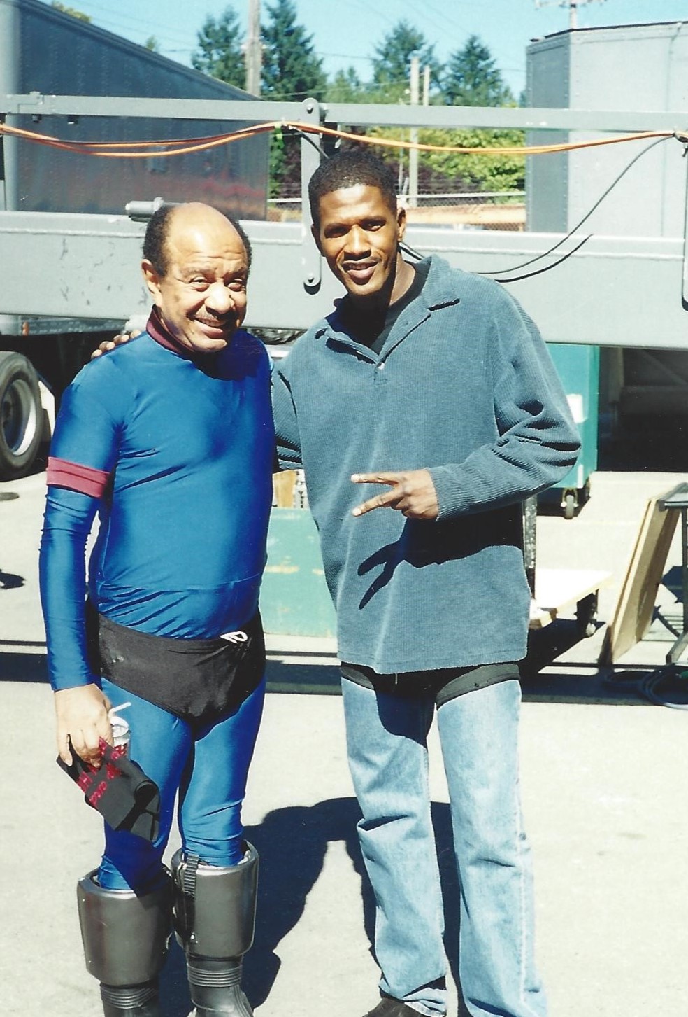 Sherman Hemsley. Lots of laughs! Rest in Peace my brother!
